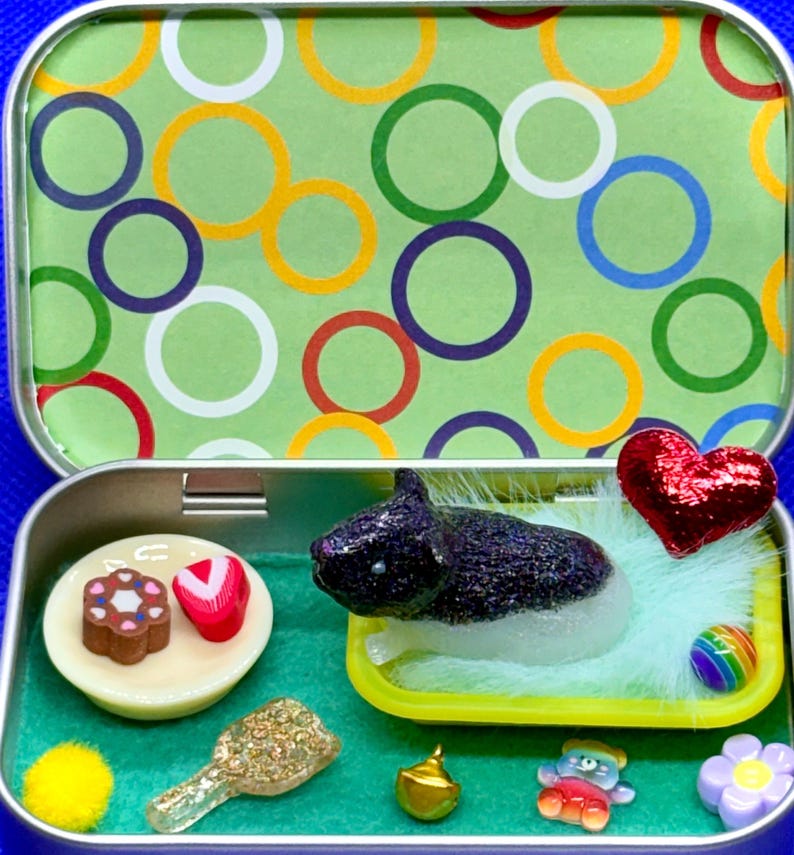 Pocket Pets – Domestic Animal Edition | Collectible Miniature Sensory Tin | Portable Travel Fidget guinea pig
