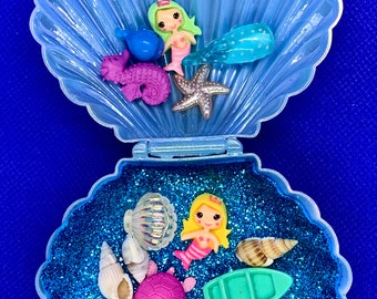 Micro Mermaid Clamshell Playset