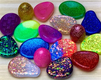 Mini Textured Worry Stones