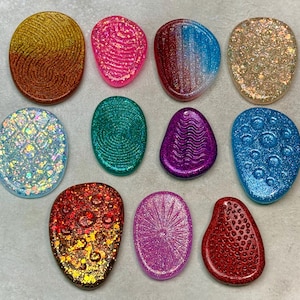 Textured Worry Stones | Sensory Fidget Anxiety Coping Tool