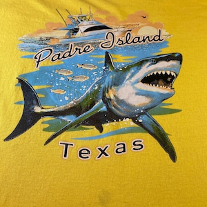 Vintage Padre Island Texas T-shirt, *curated and clean, *year* genre