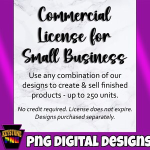 Commercial License for Small Business.