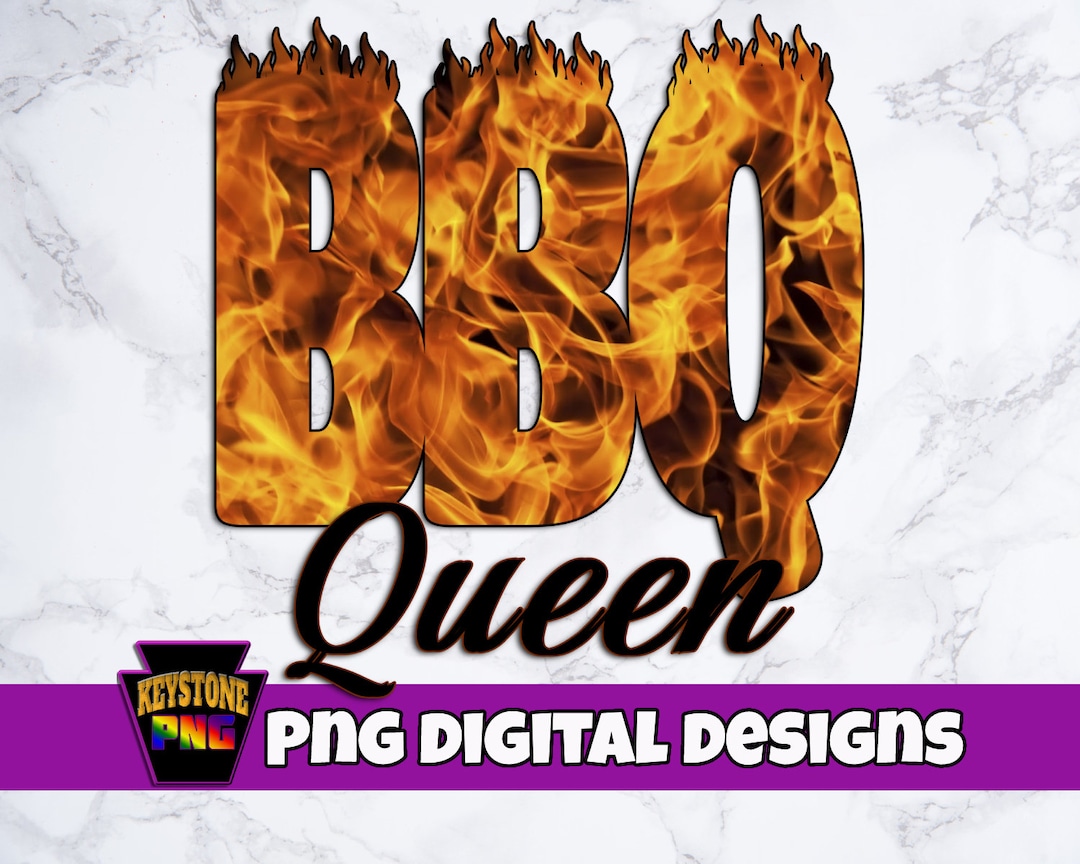 BBQ Queen PNG. Barbecue Lover. Grilling & Chilling. Great Gift for