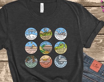 Disney Star Wars T-shirt, Star Wars Planets Simple Shirt, Star Wars Shirt,  Star Wars Gift Shirt, Star Wars Planets Simple Shirt, Star Wars