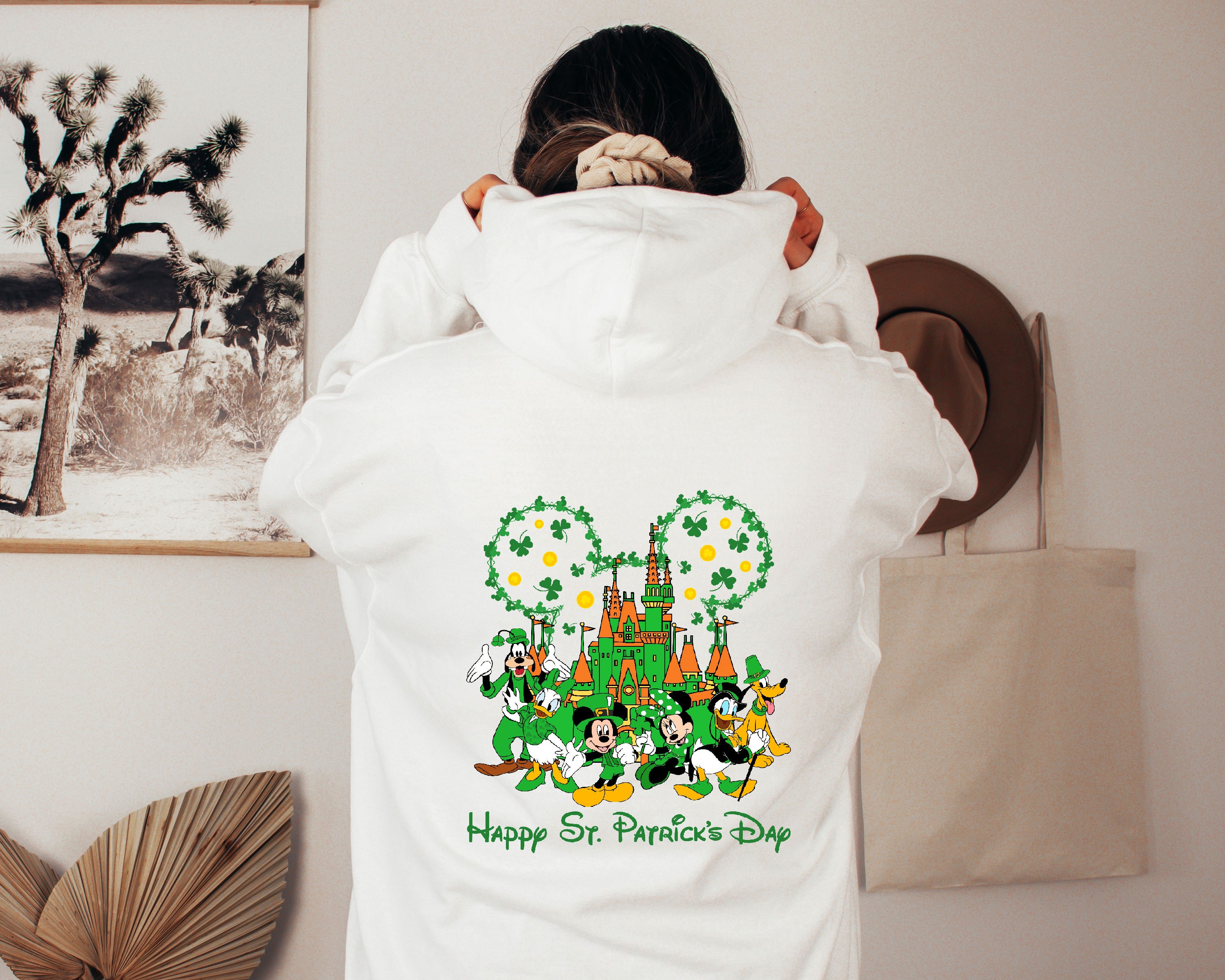 Discover Happy Mickey & Co Est 1928 St. Patricks Day Hoodie