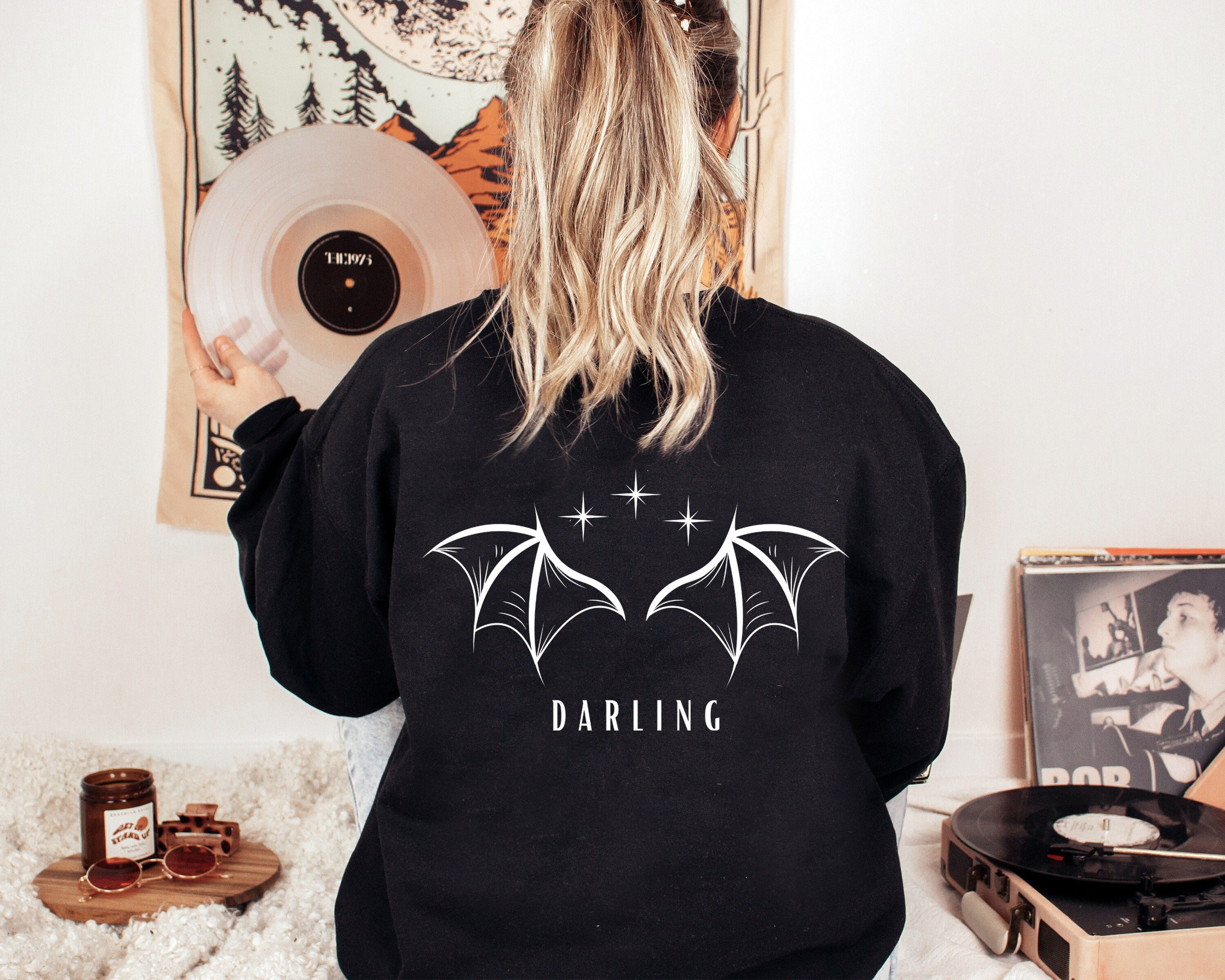 Acotar Darling Sweatshirt Hunt Athalar Wings Sweater Acotar Etsy Canada