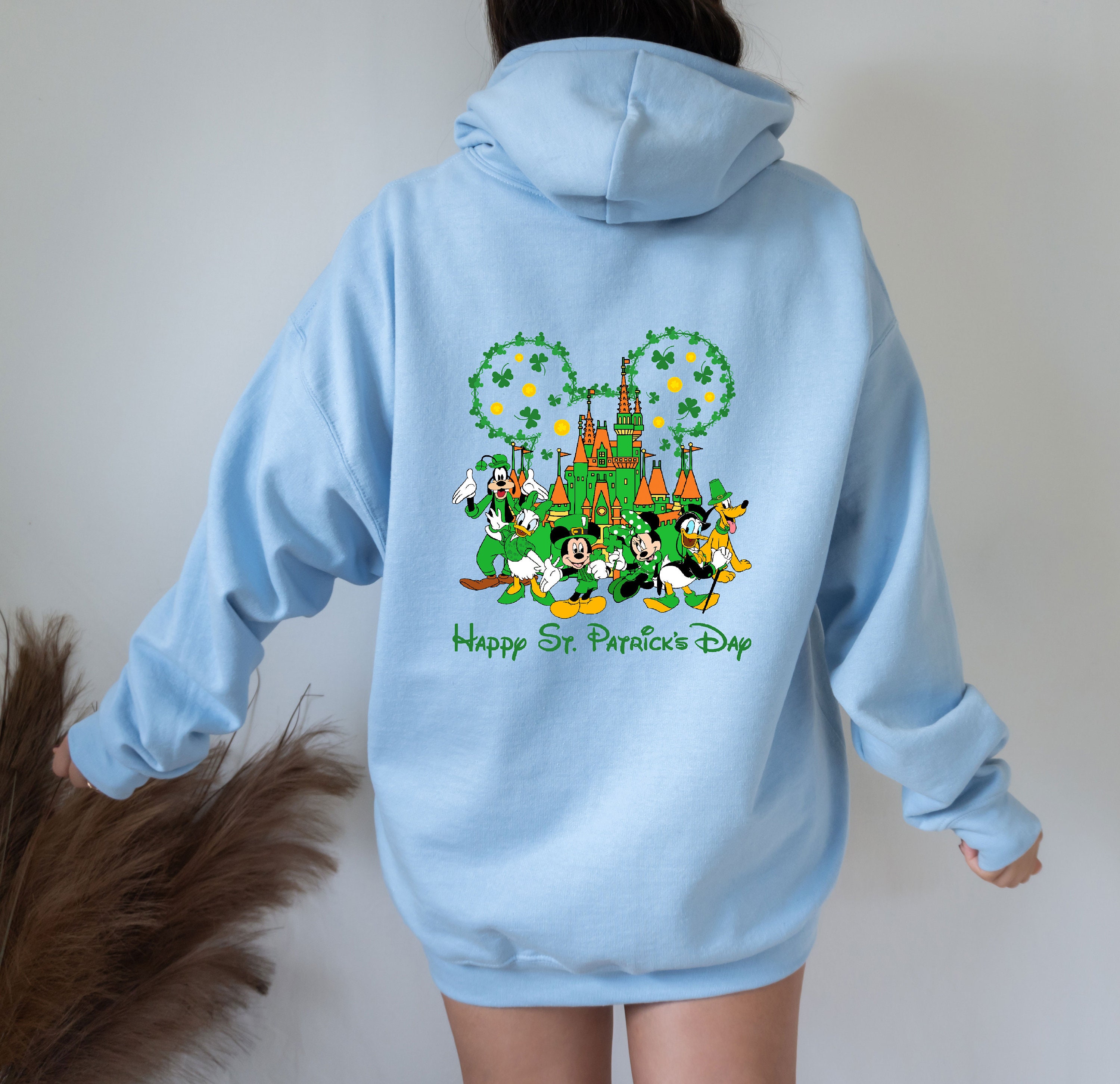 Discover Happy Mickey & Co Est 1928 St. Patricks Day Hoodie