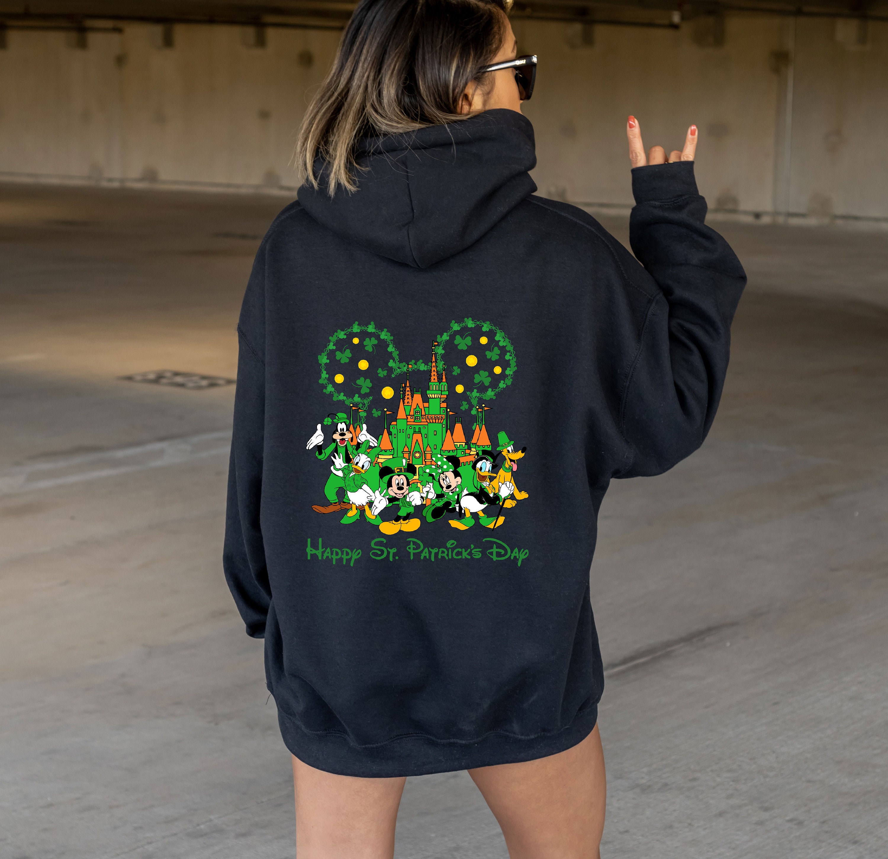 Discover Happy Mickey & Co Est 1928 St. Patricks Day Hoodie