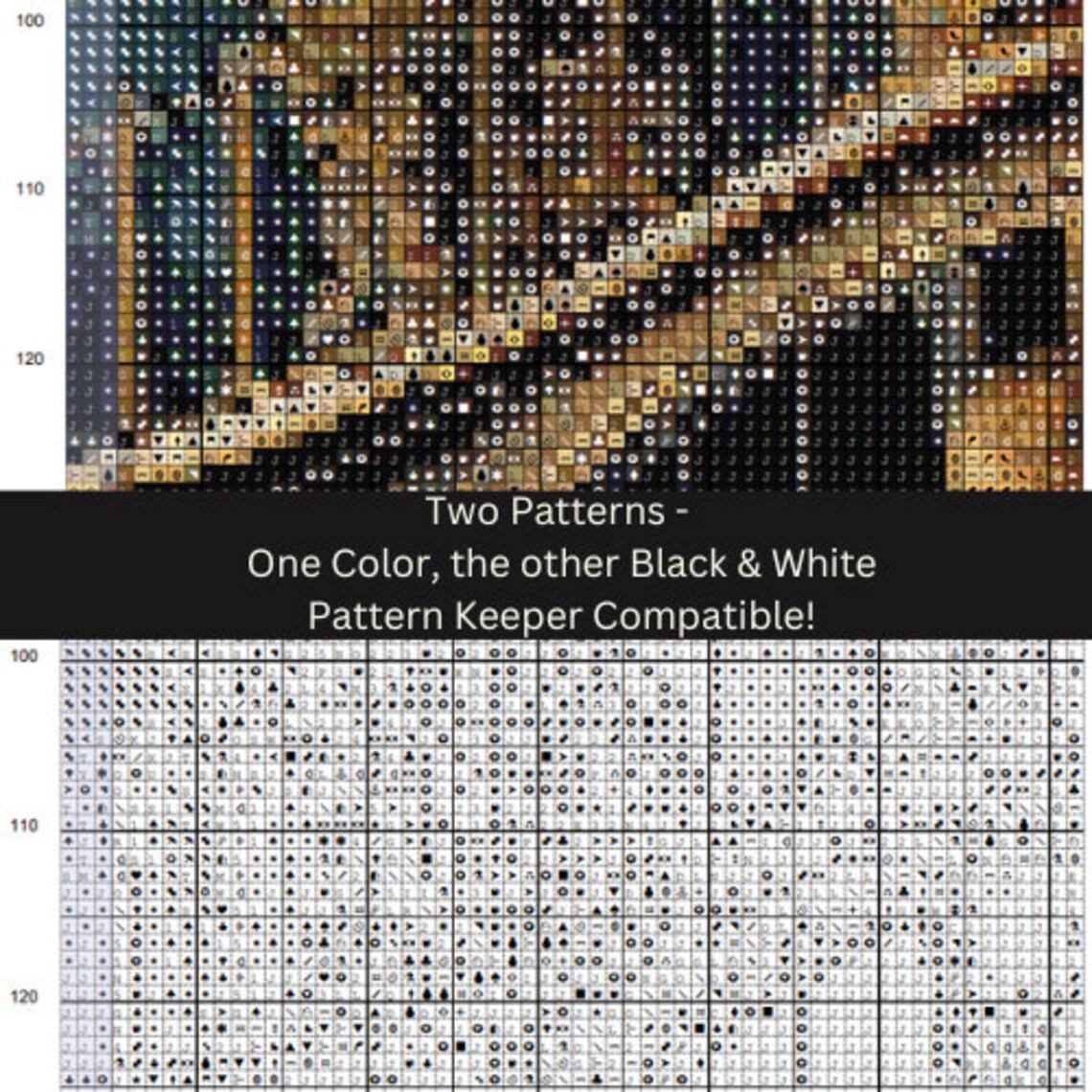 Celestial Library - Digital Download PDF Cross Stitch Pattern - Etsy