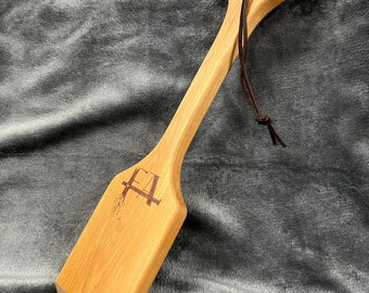 Handmade Wooden Hickory Grill Scraper