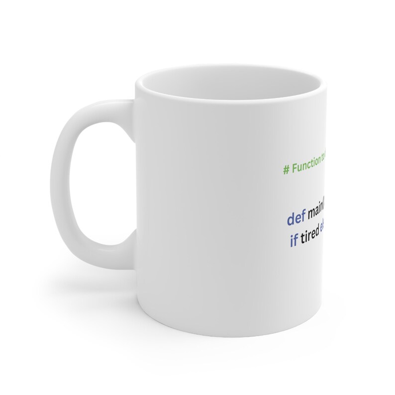 Python Coder Coffee Mug: Funny Programmer Gift image 2