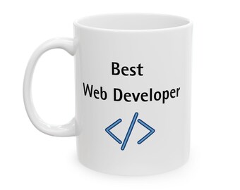 Web Developer Mug | 11 oz Ceramic Coding Gift