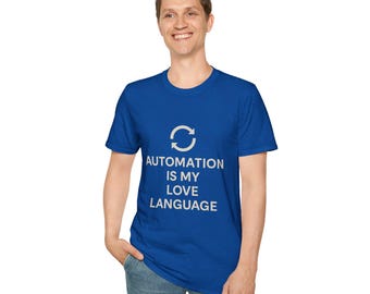 Automation Is My Love Language-T-shirt DevOps Gift Engineer Tee Tech Humor-shirt