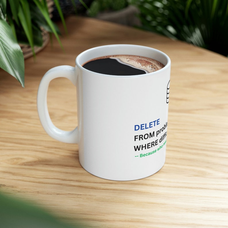 SQL Programmer Mug: Funny Data Analyst Gift image 8