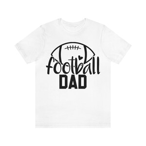 Football Dad Shirt: Custom Colors, Short Sleeve Tee