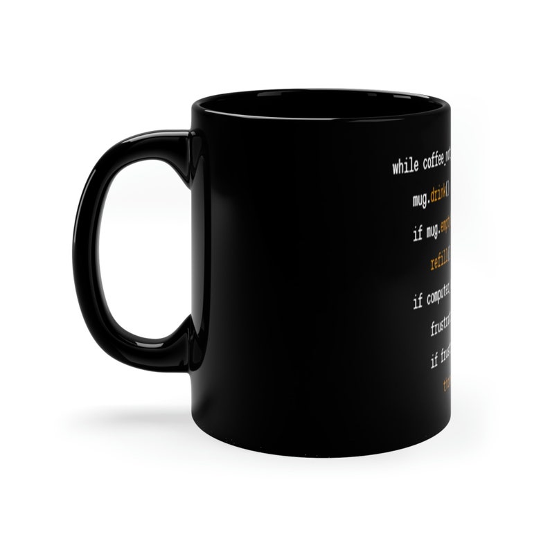 Python Code Coffee Mug: Data Science Programmer Gift afbeelding 2