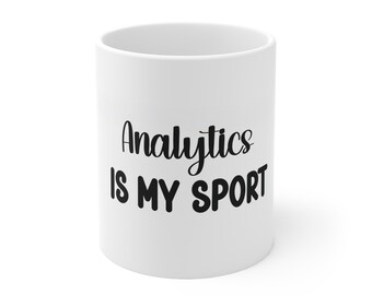 Data Analyst Gift Mug: Funny Analytics Mug for Coworker