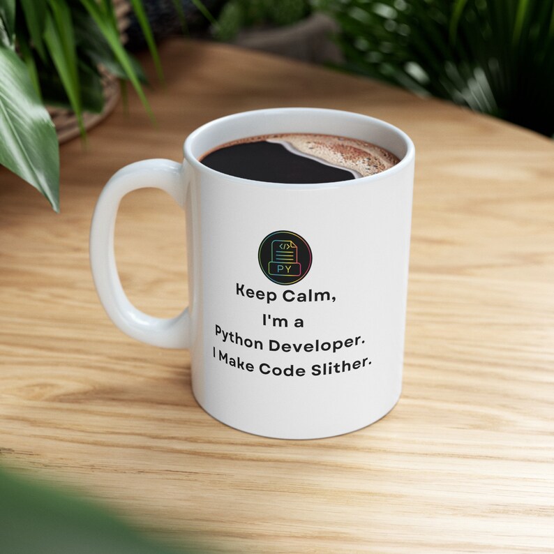 Python Developer Mug: Funny Coding Gift, Software Engineer Coffee Cup image 10