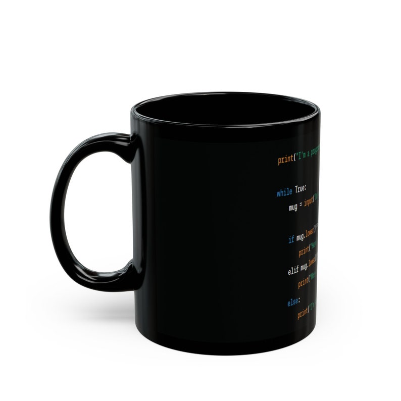 Python Programmer Mug: Funny Coding Gift Bild 3