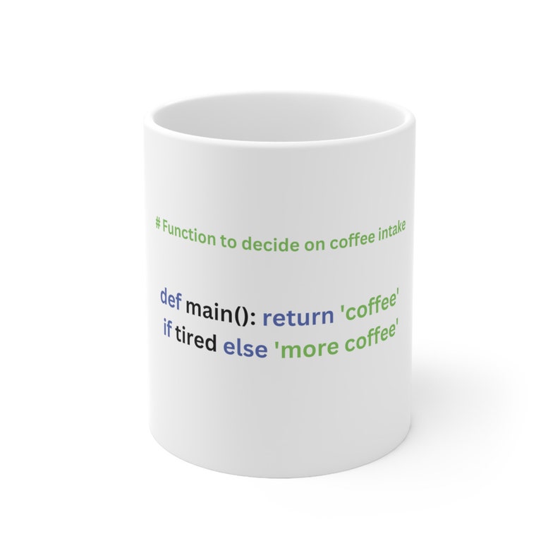 Python Coder Coffee Mug: Funny Programmer Gift image 1