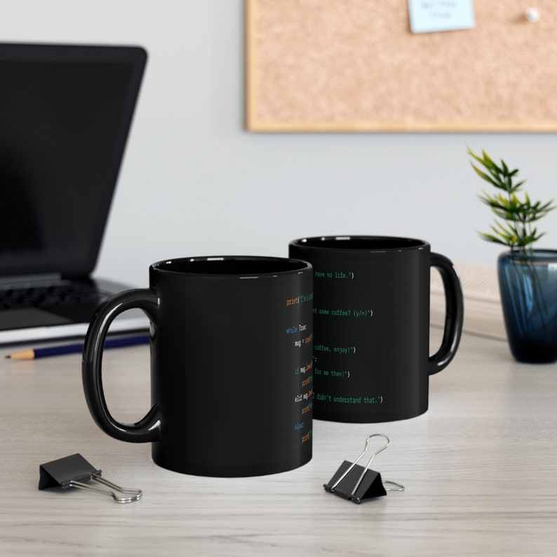 Python Programmer Mug: Funny Coding Gift Bild 5