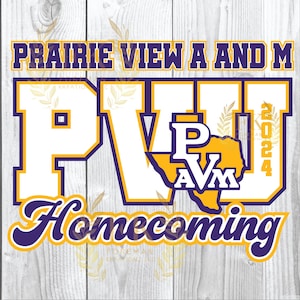 Prairie View A&M Panthers Homecoming, Prairie View A M University, 2024 Prairie View A and M, PVU Digital svg, PVU Digital Png HBCU Digital