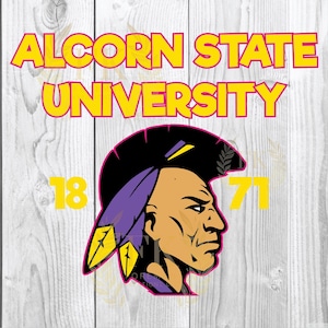 Alcorn Braves Breast Cancer, 1871 Alcorn State Braves, 2024 Alcorn State University, ASU Digital svg, ASU Digital Png HBCU Digital Download