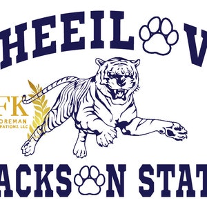 THEEILOVESVG, Theeilove digital design, Jackson State University,JSU Design, JSU Tigers, Tiger Paw,JState,Digital Download,Thee i love hbcu