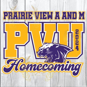 Prairie View A&M Panthers Homecoming, Prairie View A M University, 2024 Prairie View A and M, PVU Digital svg, PVU Digital Png HBCU Digital1