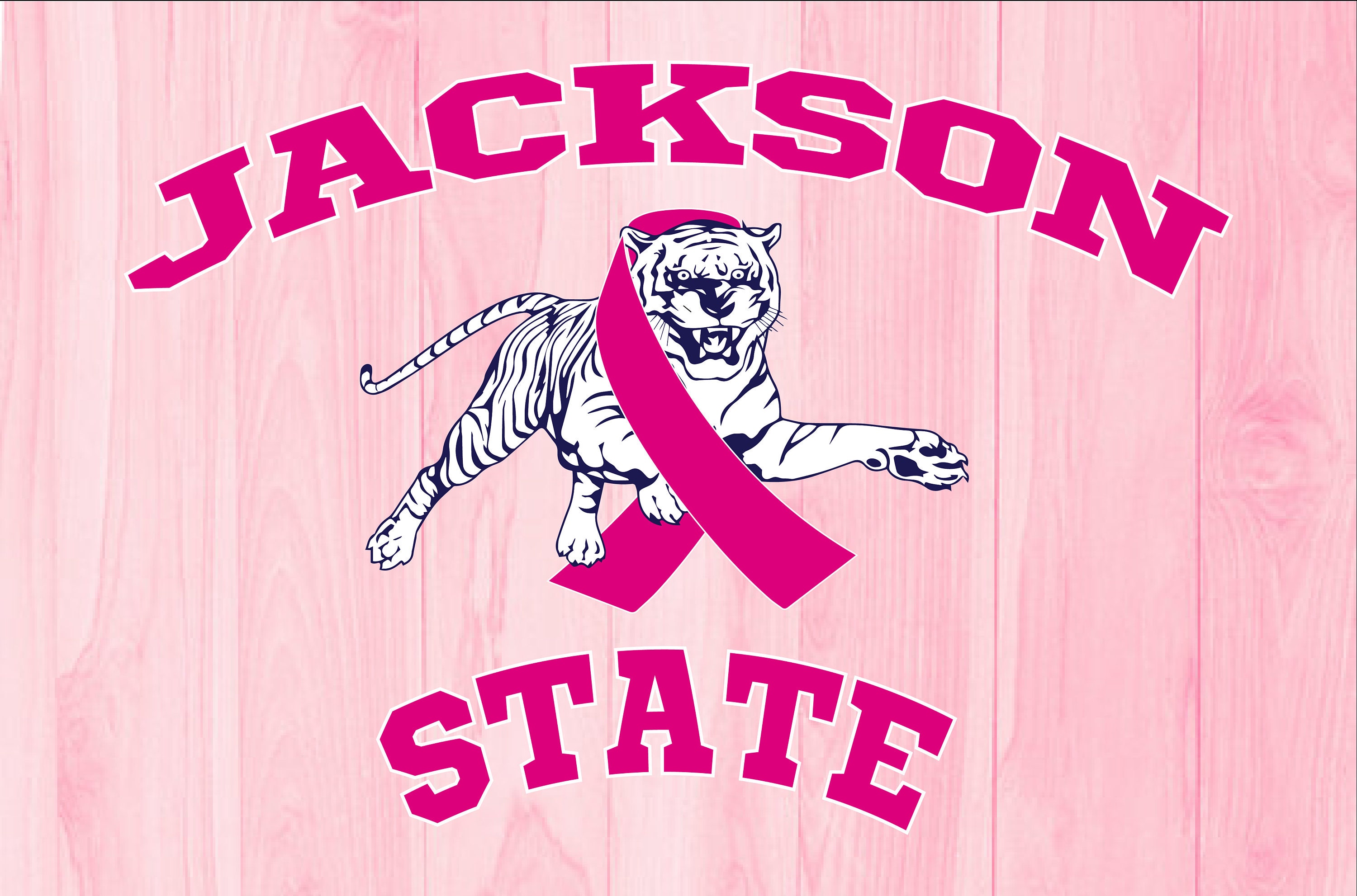 JSU 乳がん SVG、乳がん PNG、ジャクソン州立大学、Thee Tigers、Theeilove、ジャクソン州立大学タイガース、乳がん啓発