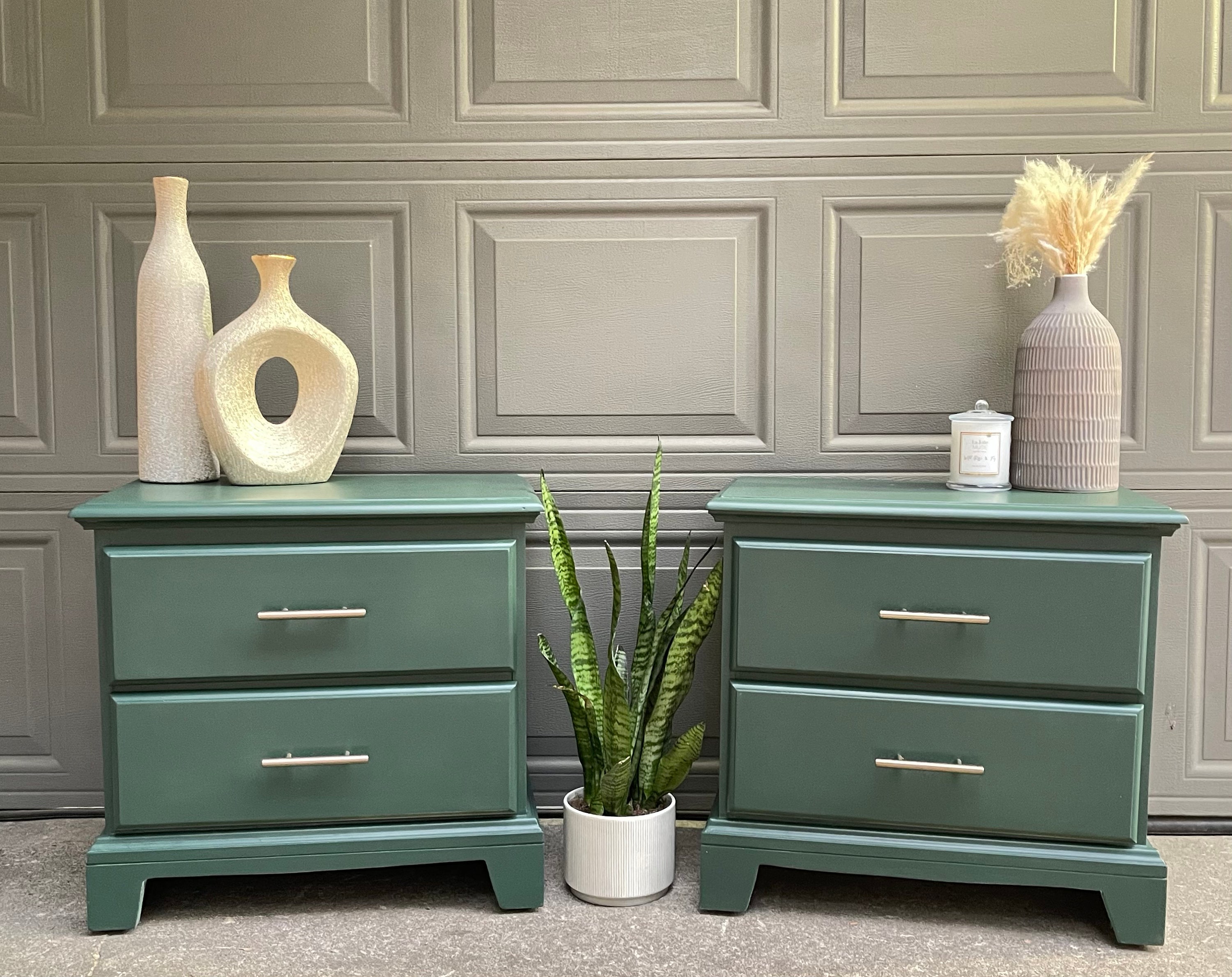 Sage green nightstand outlet