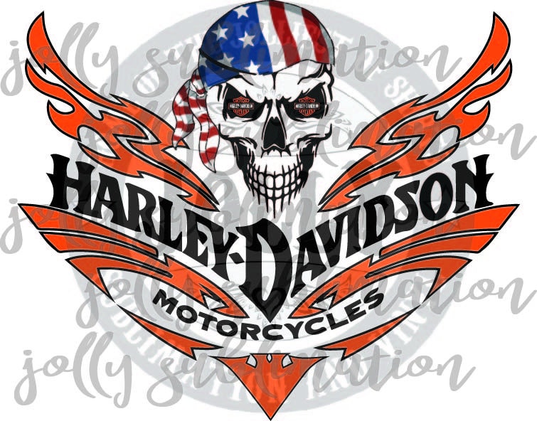 Harley Flames - Etsy