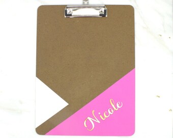 Personalized Clipboard #1, Custom Clipboard, Painted Clipboard