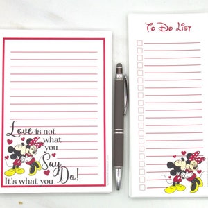 Disney Parks Note Pad Set Small Post It Notes Mickey Mouse Head Icon Hands  Feet