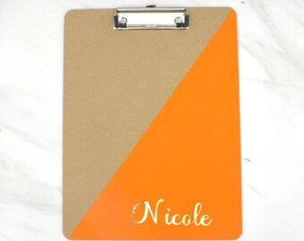 Personalized Clipboard #2, Custom Clipboard, Painted Clipboard