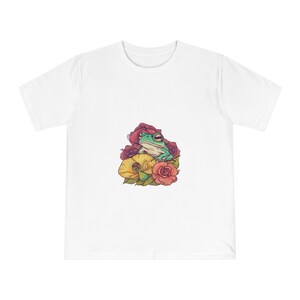 Frog and Flowers Unisex Classic Jersey T-shirt