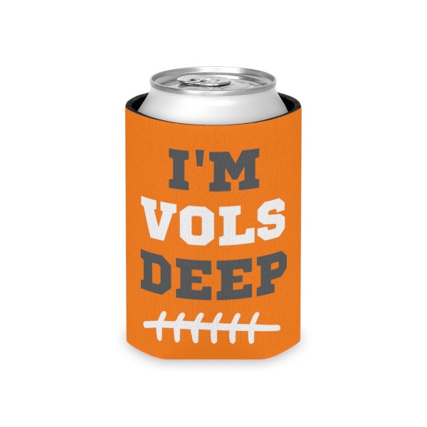 Football Beer Koozie Etsy