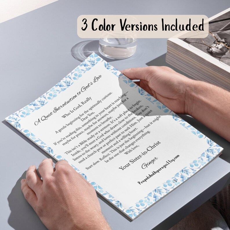 Christian Bible Study Printable for Women Devotional on God's Love ...