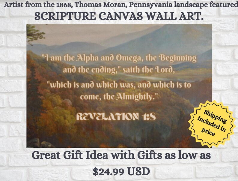 Canva Wall Art, America the Beautiful, God Bless America, Perfect for