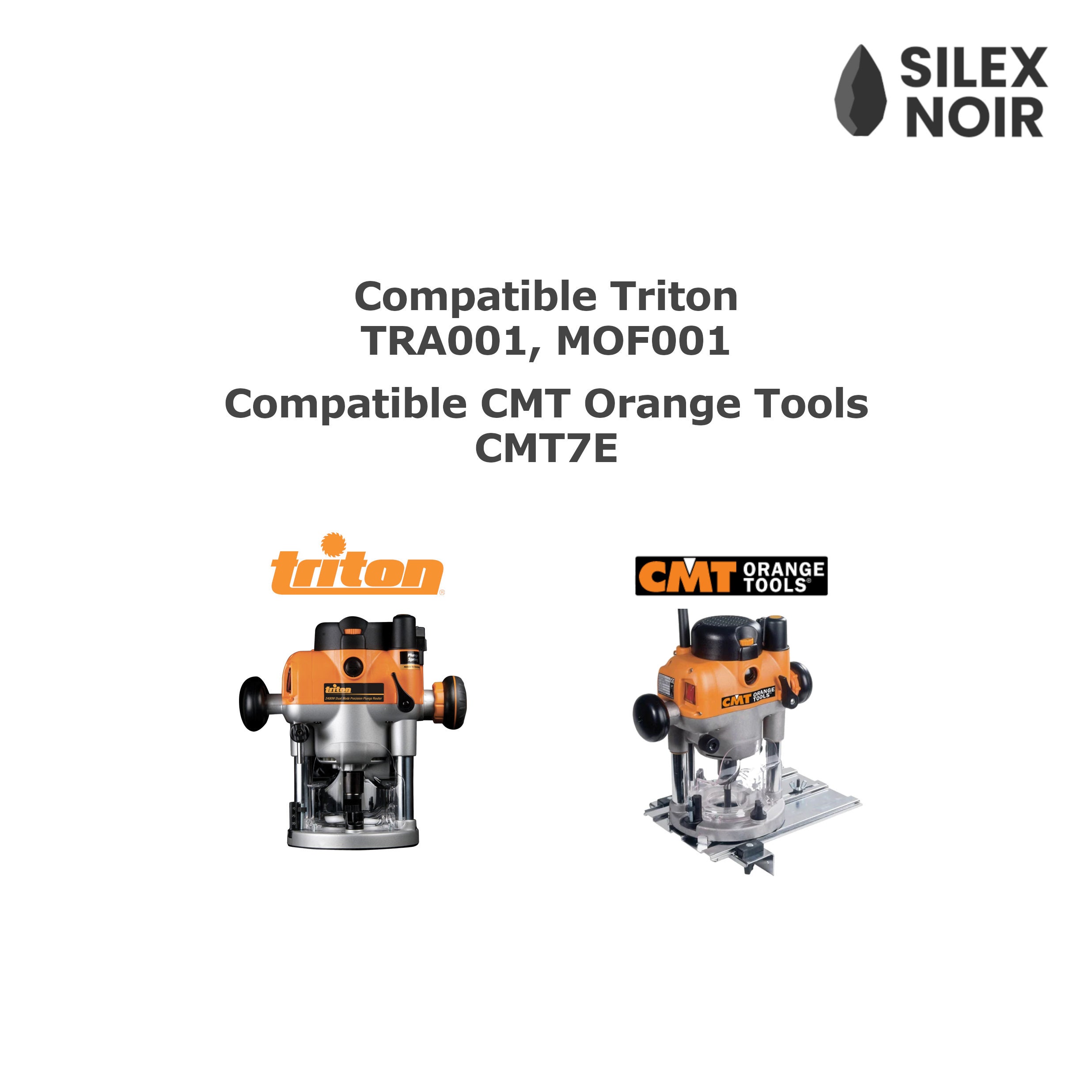 Triton - 8 bagues de copiage guides à copier + cône de centrage pour ...