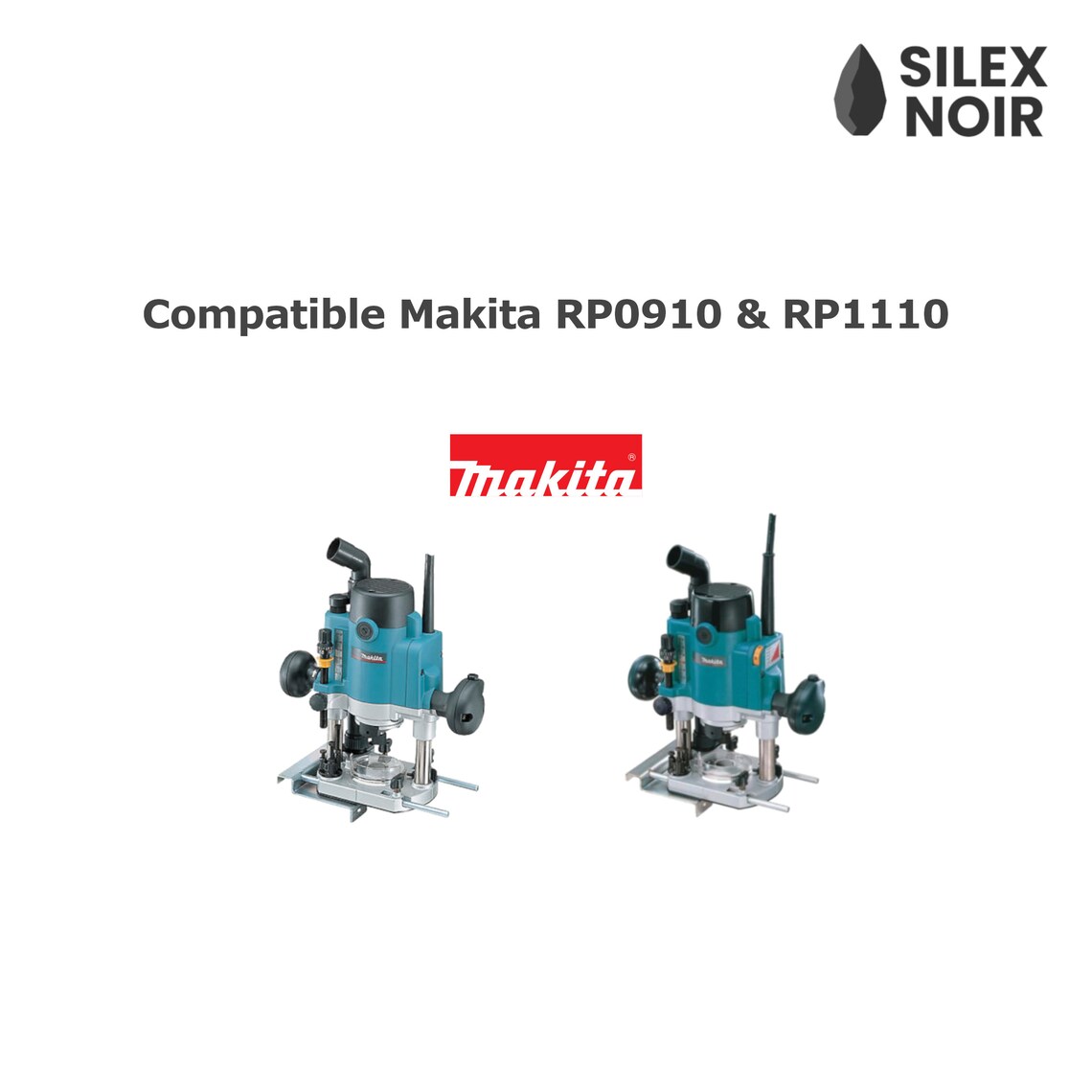 Makita RP0910, RP1110 - 6 Copy Rings / Copy Guides & Centering Cone for ...