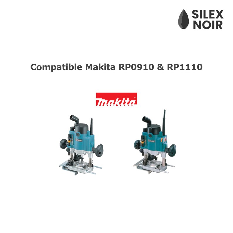 Makita RP0910, RP1110 - 6 Copy Rings / Copy Guides & Centering Cone for ...