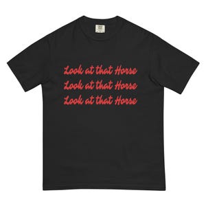 Spójrz na tę koszulkę Horse Cowboy Carter Beyonce 2025 Tour Unisex Comfort Colors Heavyweight T-shirt