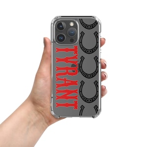 カウボーイ・カーター ビヨンセ 2025 ツアー - iPhone®用 TYRANT クリアケース