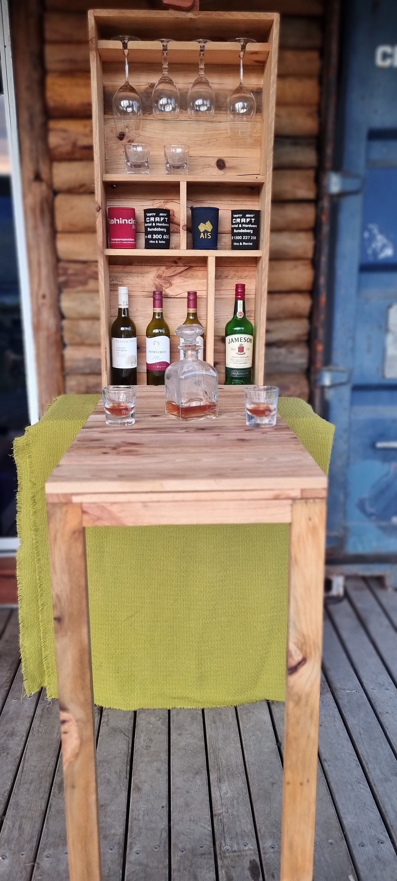Pull down garden bar hotsell