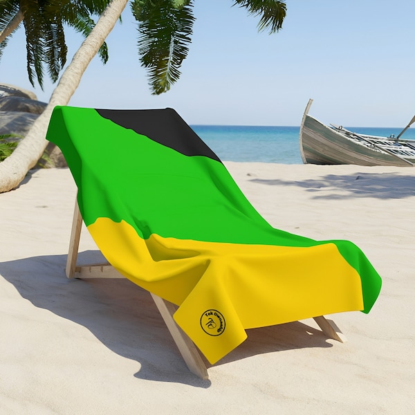 Jamaica Beach Towel Etsy