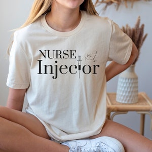 Chemise d&#39;injecteur d&#39;infirmière, chemise d&#39;injecteur esthétique, cadeau d&#39;injecteur d&#39;infirmière, chemise d&#39;injecteur de Botox, chemise d&#39;esthéticienne