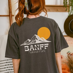 Banff National Park Shirt, Granola Girl Aesthetic Shirt, Retro Parks Canada Shirt, National Park Gift