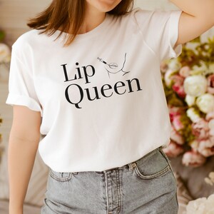 Chemise de remplissage Lip Queen, chemise Botox, chemise d&#39;injecteur d&#39;injecteur d&#39;infirmière, injecteur cosmétique, injecteur de Botox, esthétique médicale, injecteur NP