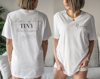 Frühchen Zwillinge Mama Shirt, Frühgeborene Zwilling Baby Mama, Neonatal Mama, Neonatal Intensivstation Mama, NICU Baby Mama